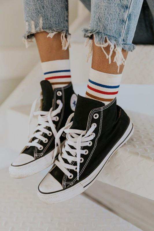 converse striped socks