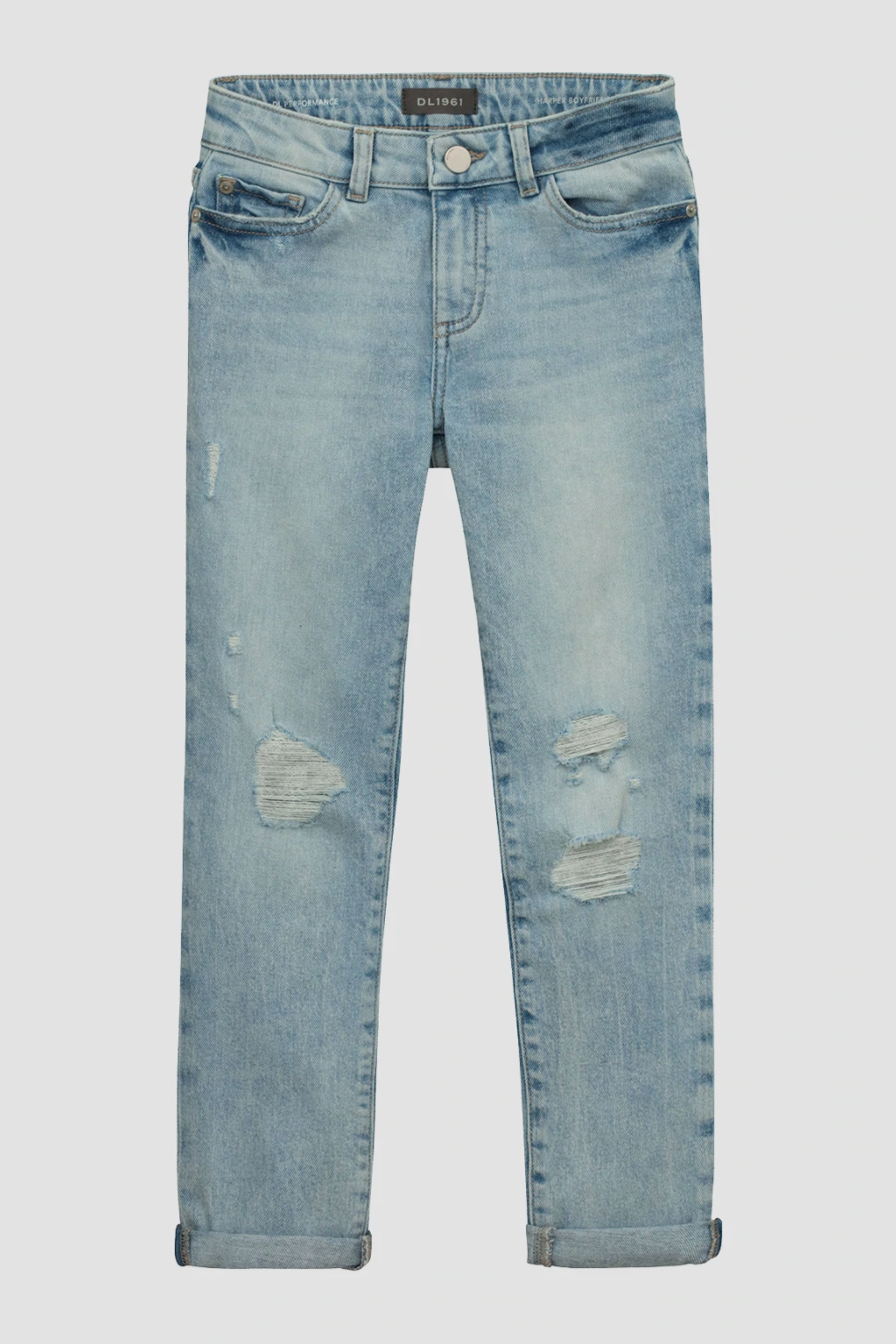 Girls Distressed Boyfriend Jeans (Kids)