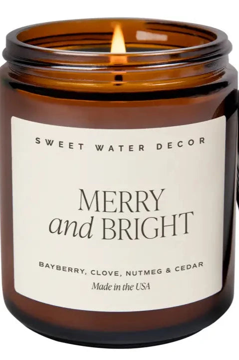 Holiday Soy Candles from Sweet Water