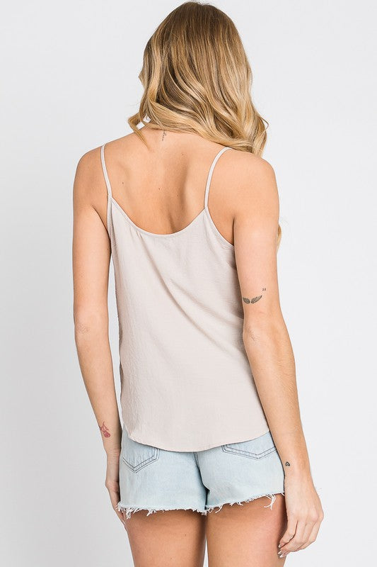 The Last Days Of Summer Slub Cami Top