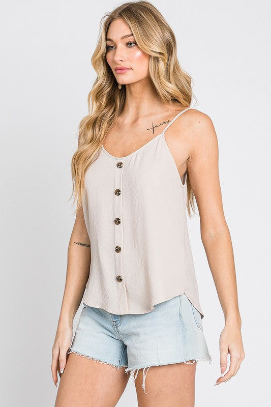 The Last Days Of Summer Slub Cami Top