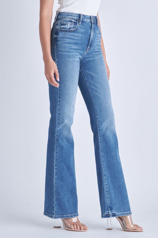 The Sienna Medium Wash Classic Flare Jeans