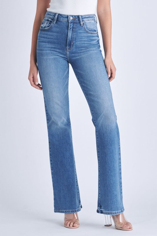 The Sienna Medium Wash Classic Flare Jeans