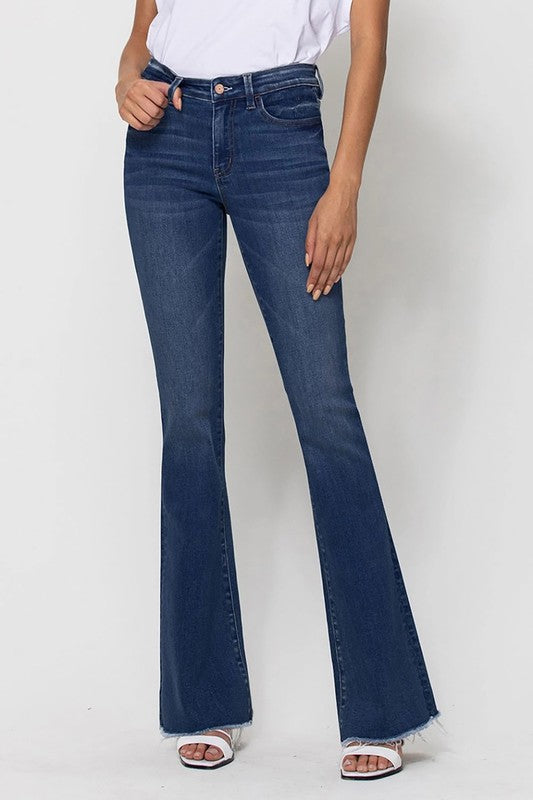 The Funny Girl Mid Rise Flare Jeans