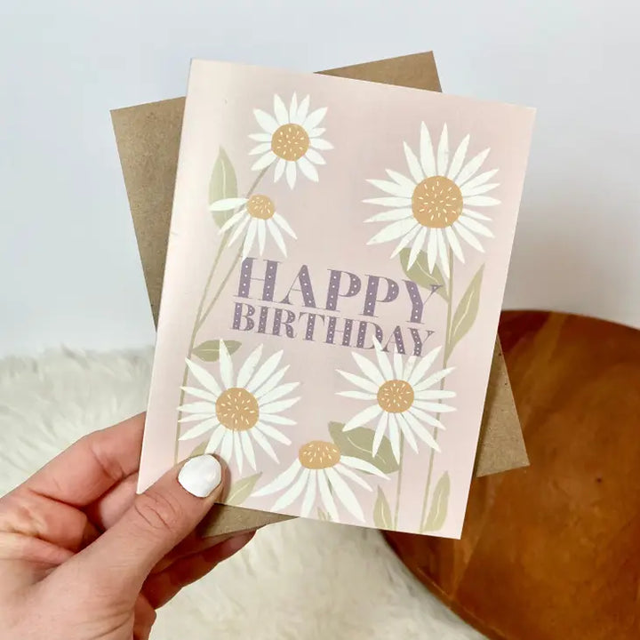 The "Happy Birthday Daisy" Birthday Card