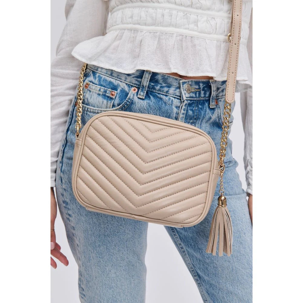 The Elodie Chevron Crossbody Bag