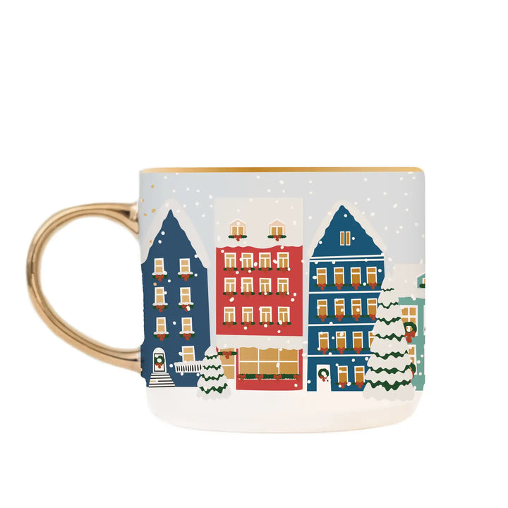 The Christmas Village Coffee Mug