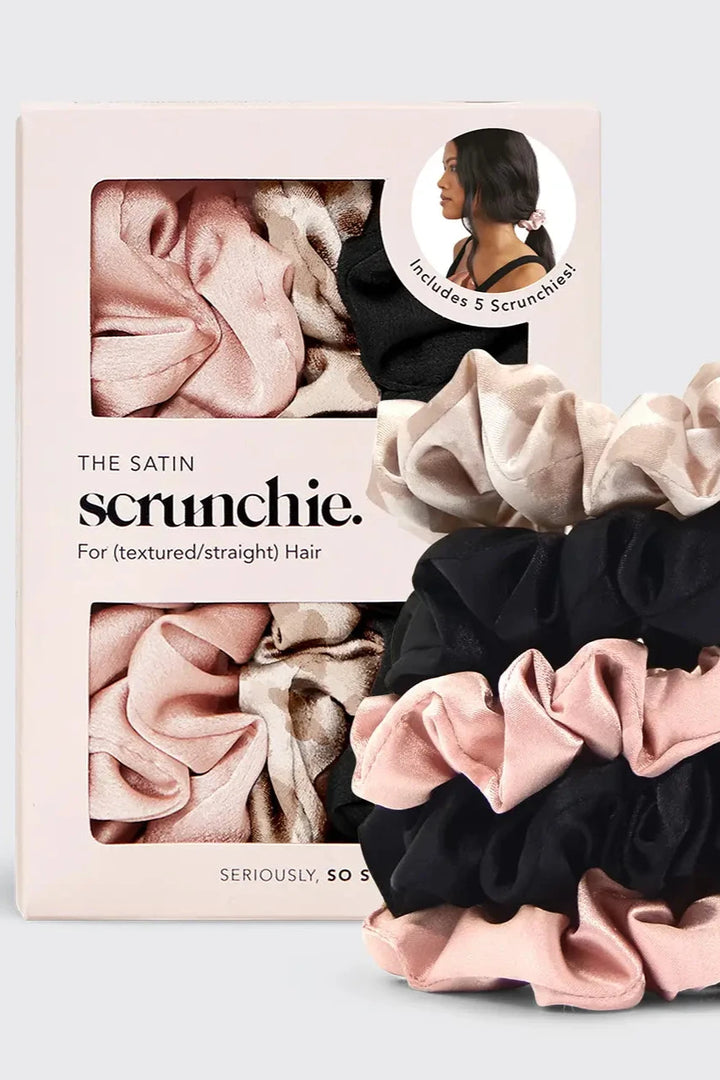 Satin Sleep Scrunchies by Kitsch