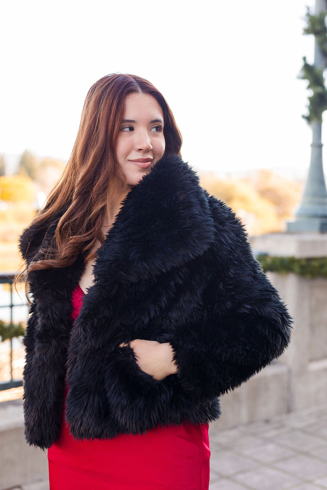 The Knock Out Faux Fur Jacket