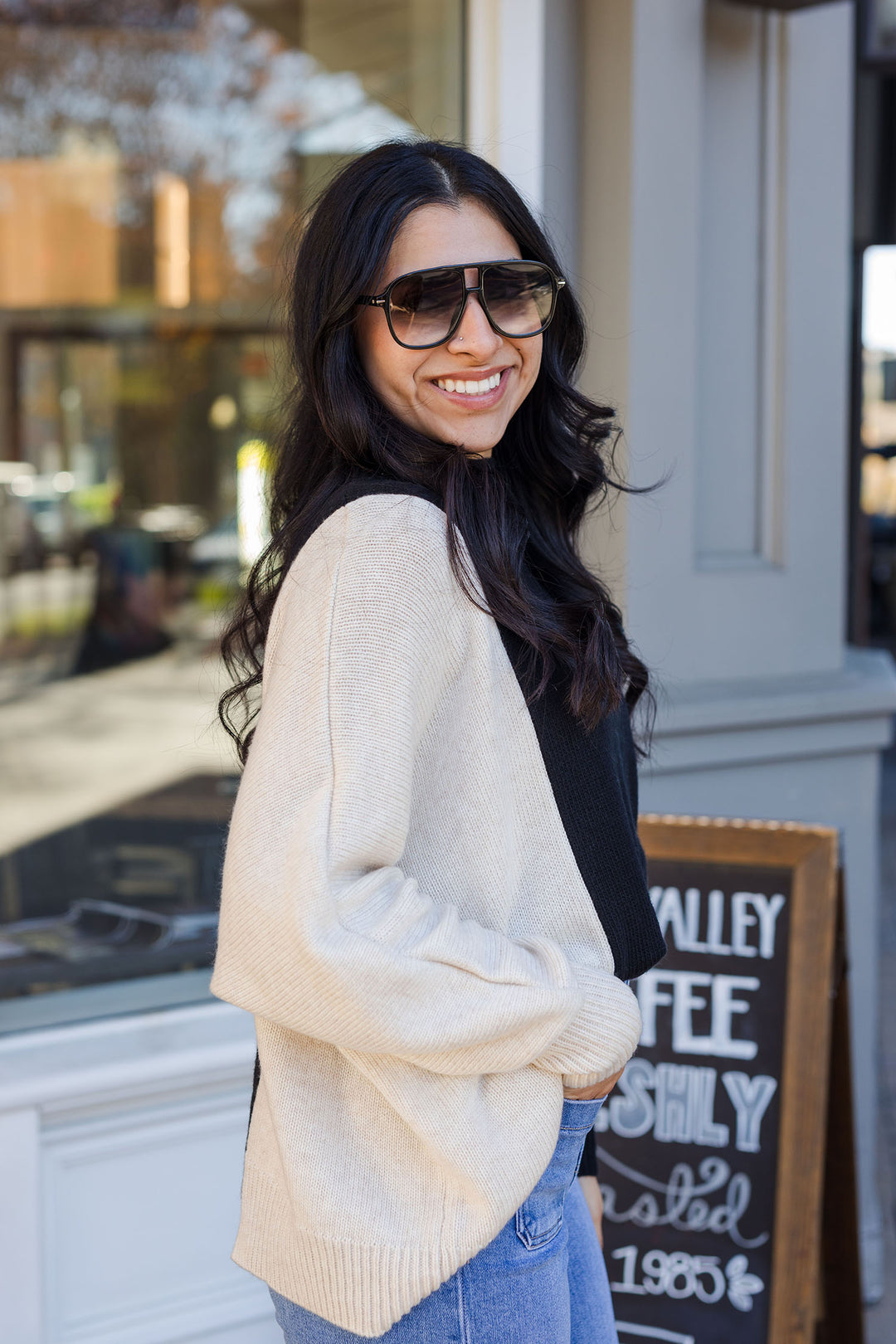 The Spill It Colorblock Sweater