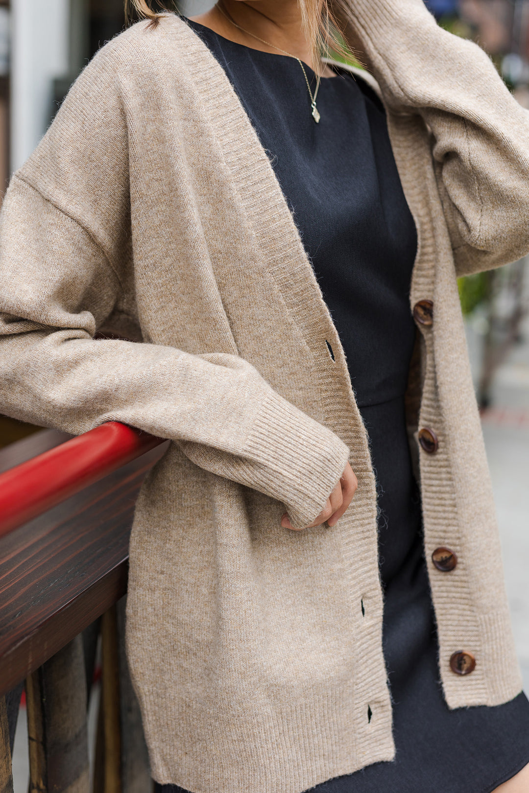 The Reborn This Way Button Front Cardigan