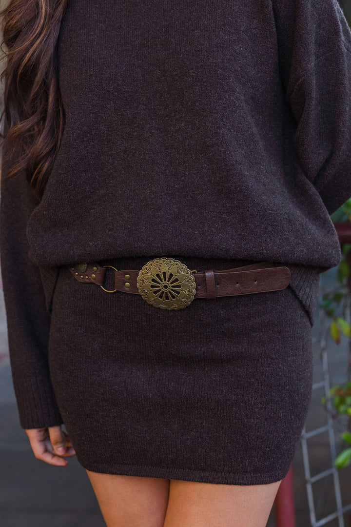 Concho Medallion Belt