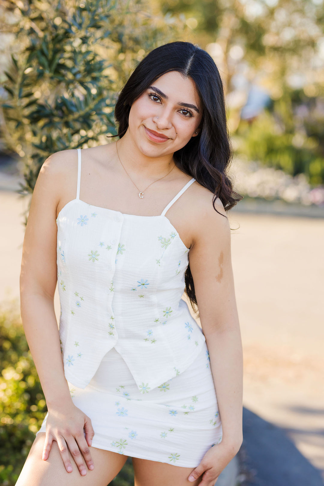 The Best Of Me Floral Top & Skirt Set