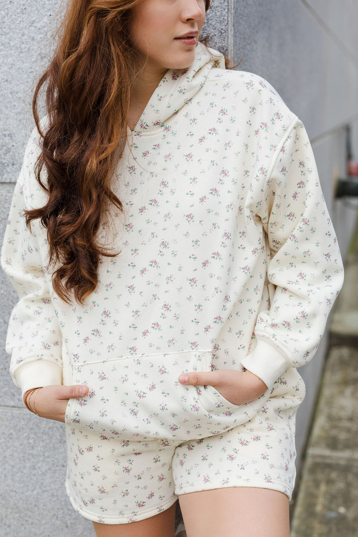 The Little Bit Ditzy Floral Hoodie Sweatshirt