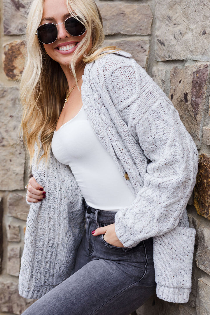 The Free Spirit Oversized Long Cardigan