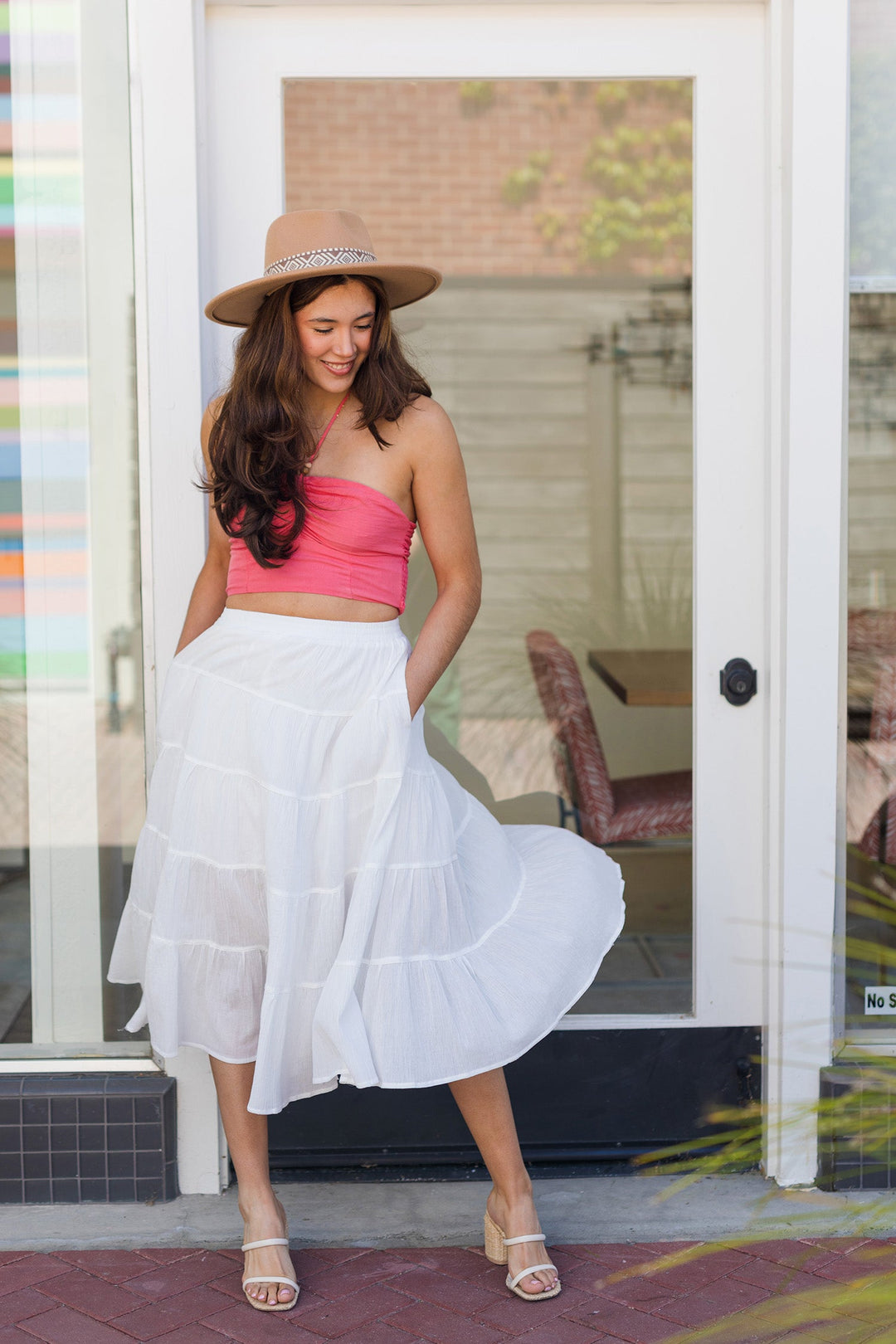 The Ocean Romance Halter Tie Top