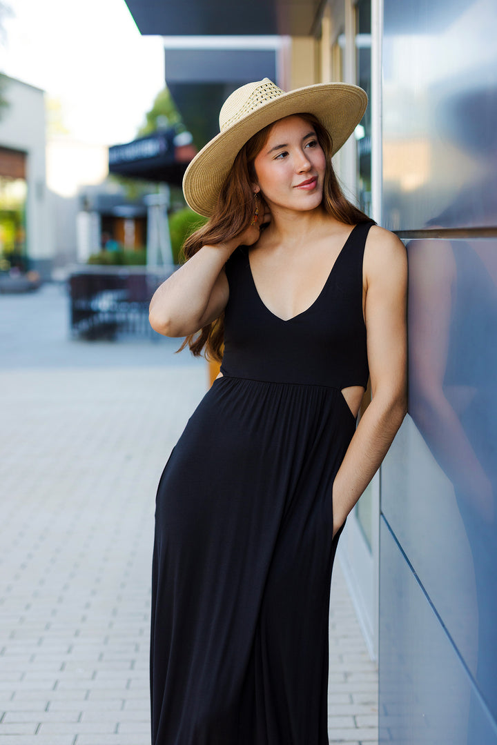 The Shaken Not Stirred Sleeveless Maxi Dress