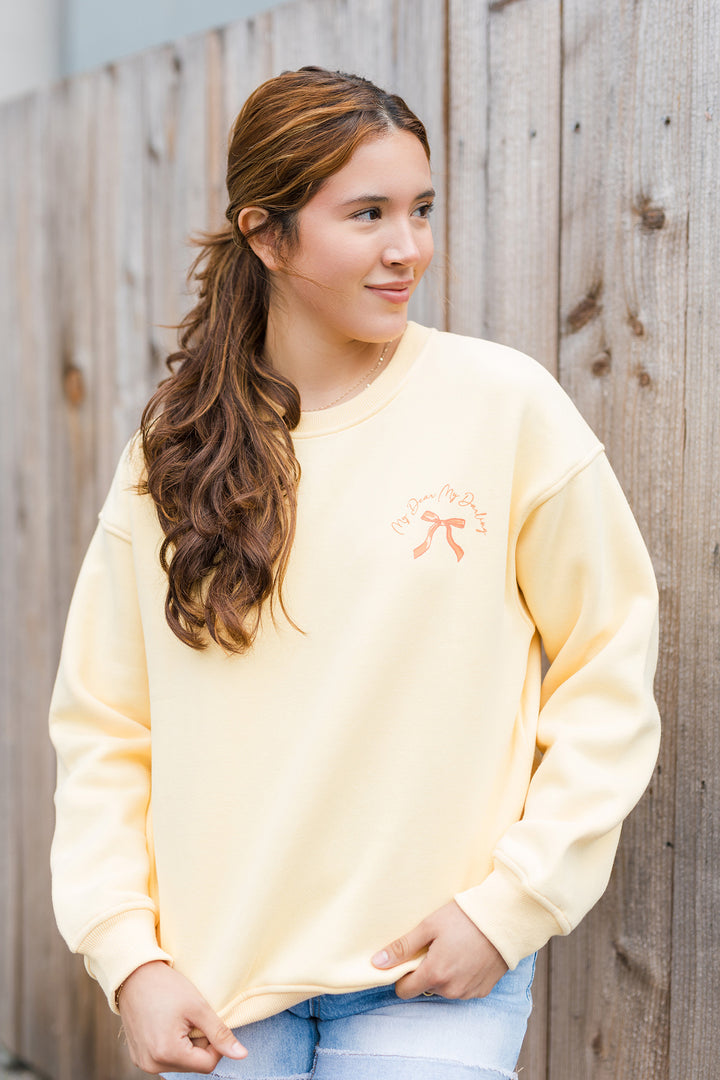 The My Dear Darling Graphic Sweatshirt