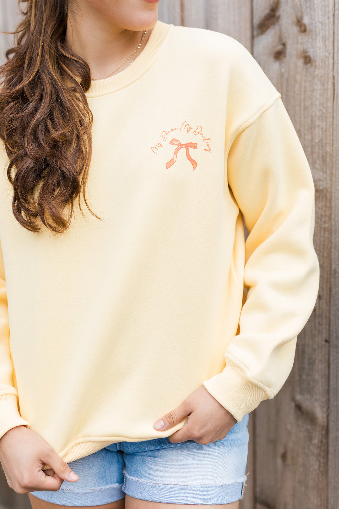 The My Dear Darling Graphic Sweatshirt