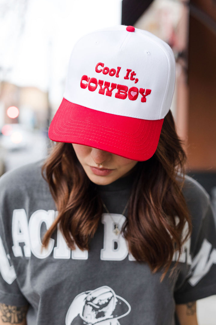 The Cool It Cowboy Two-Tone Vintage Baseball Hat