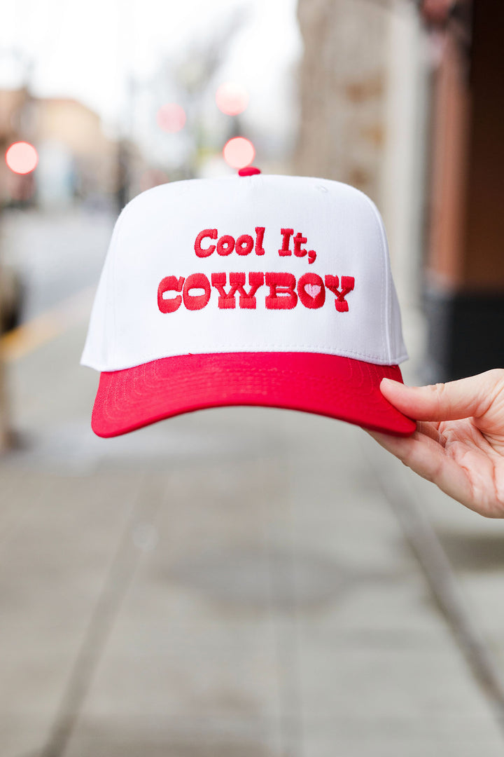 The Cool It Cowboy Two-Tone Vintage Baseball Hat