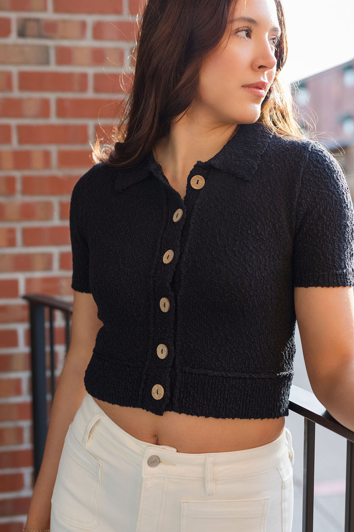 The Touch of Summer Cropped Cardigan