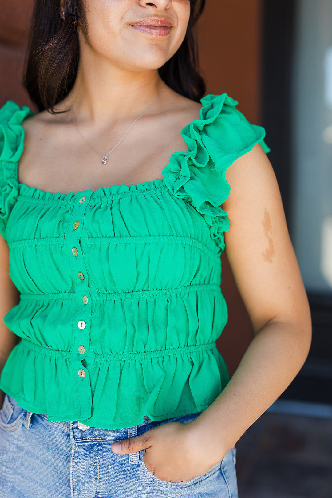 The Seaside Textured Tank Top