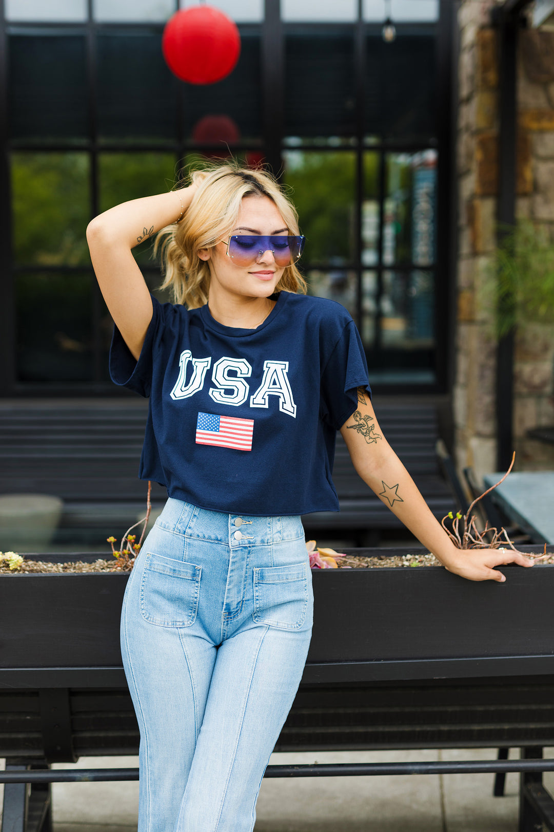 The Mad Love For The USA Graphic Tee