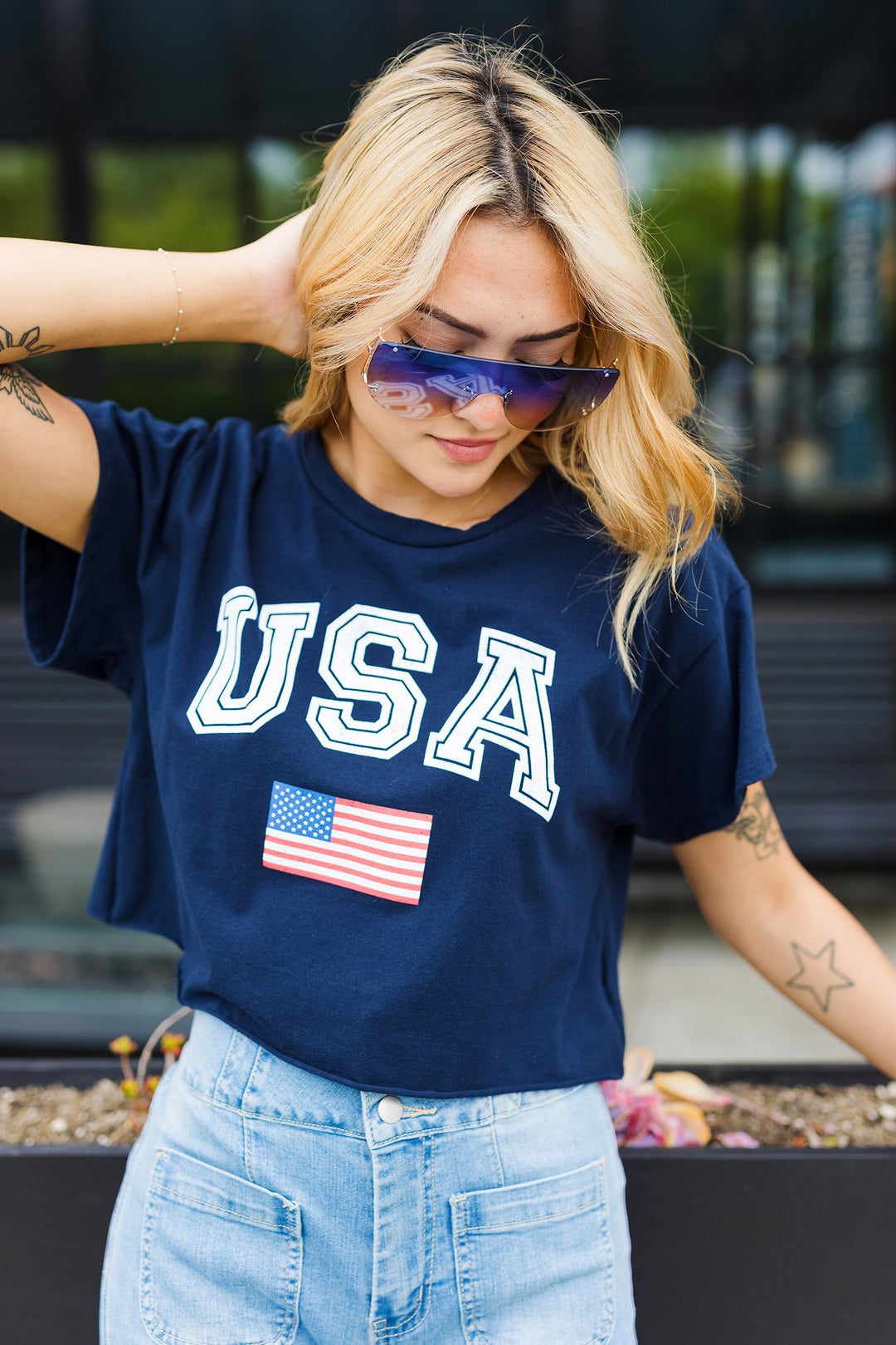 The Mad Love For The USA Graphic Tee