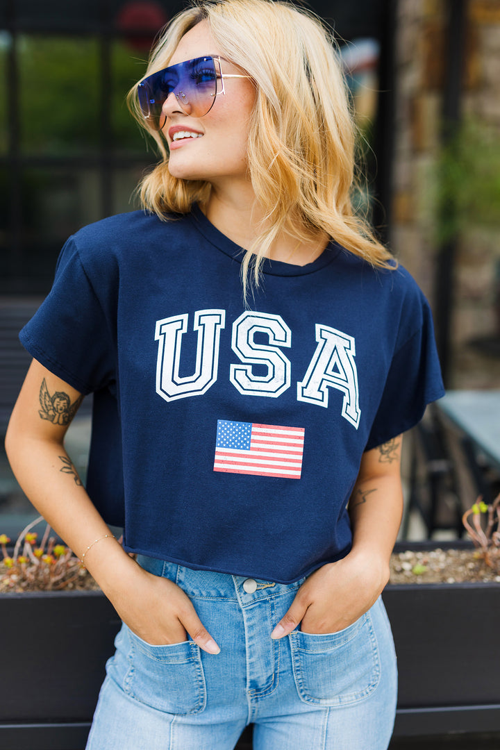 The Mad Love For The USA Graphic Tee