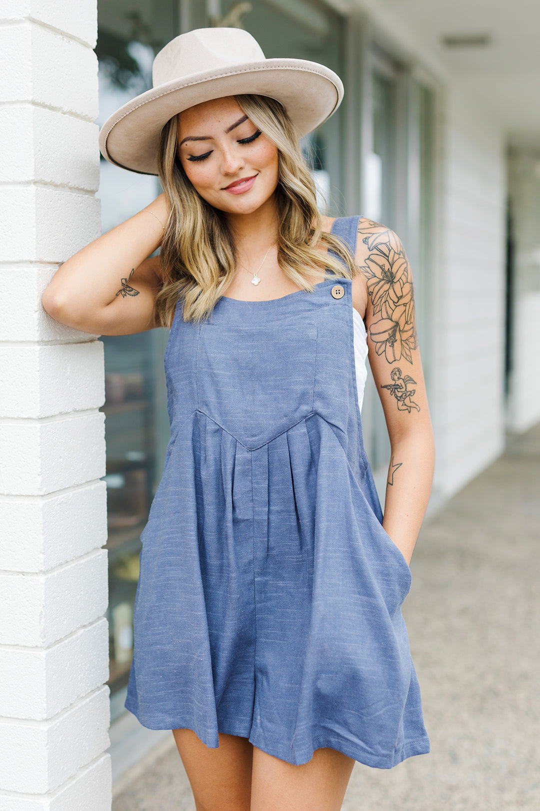 The Steel Your Heart Overall Rompers