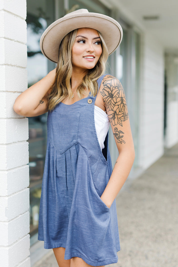 The Steel Your Heart Overall Rompers