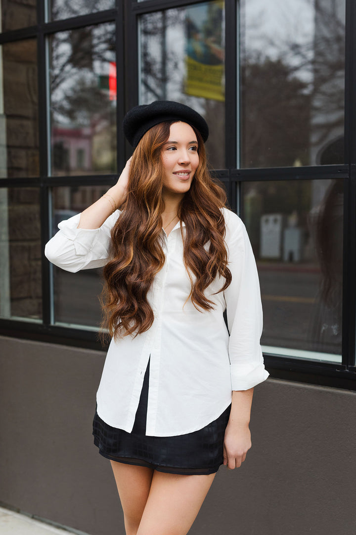 The Best Of Basic White Collared Shirt