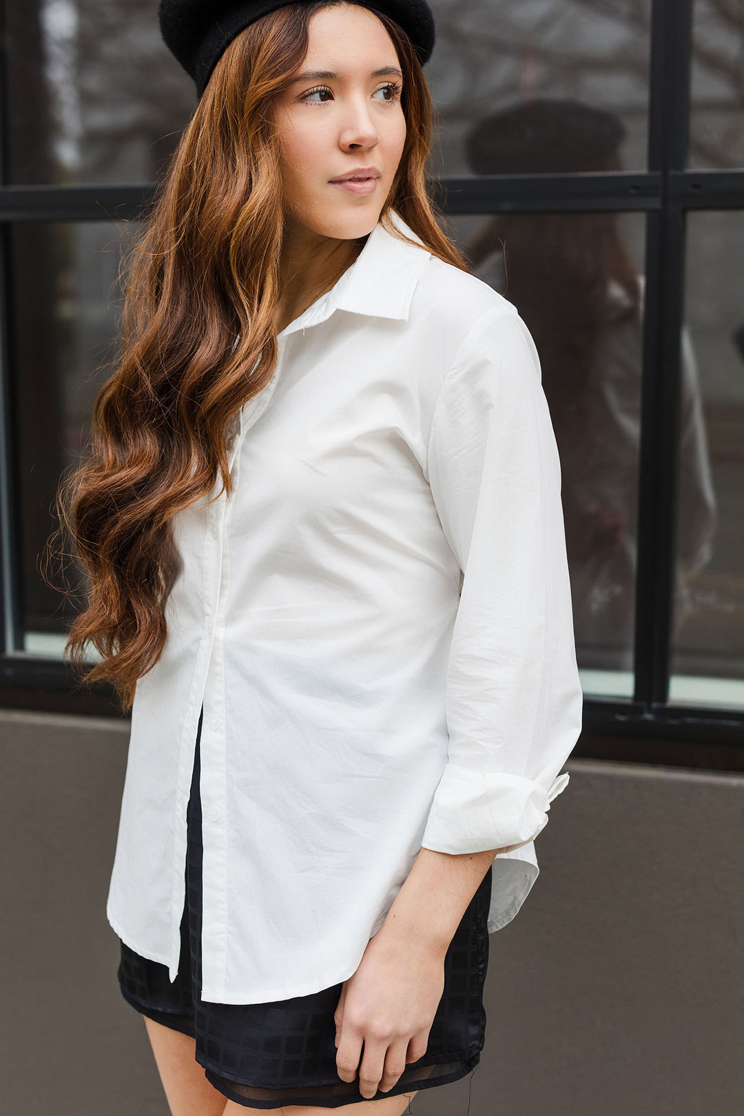 The Best Of Basic White Collared Shirt