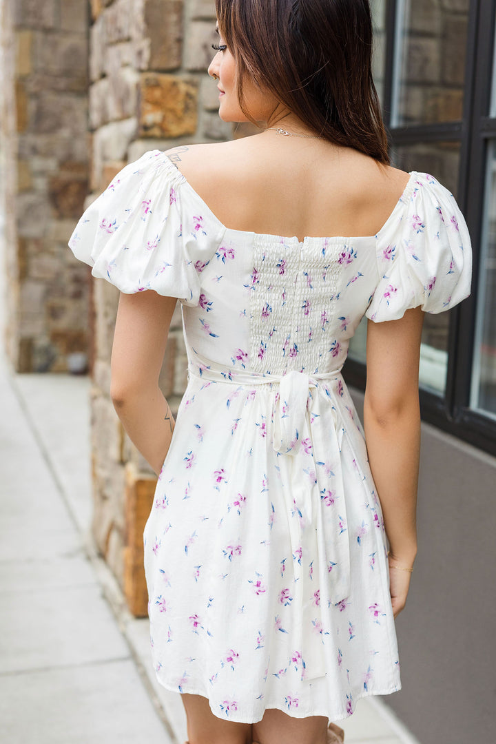 The It's My Party Floral Mini Dress