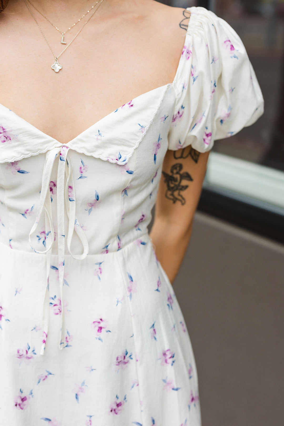 The It's My Party Floral Mini Dress