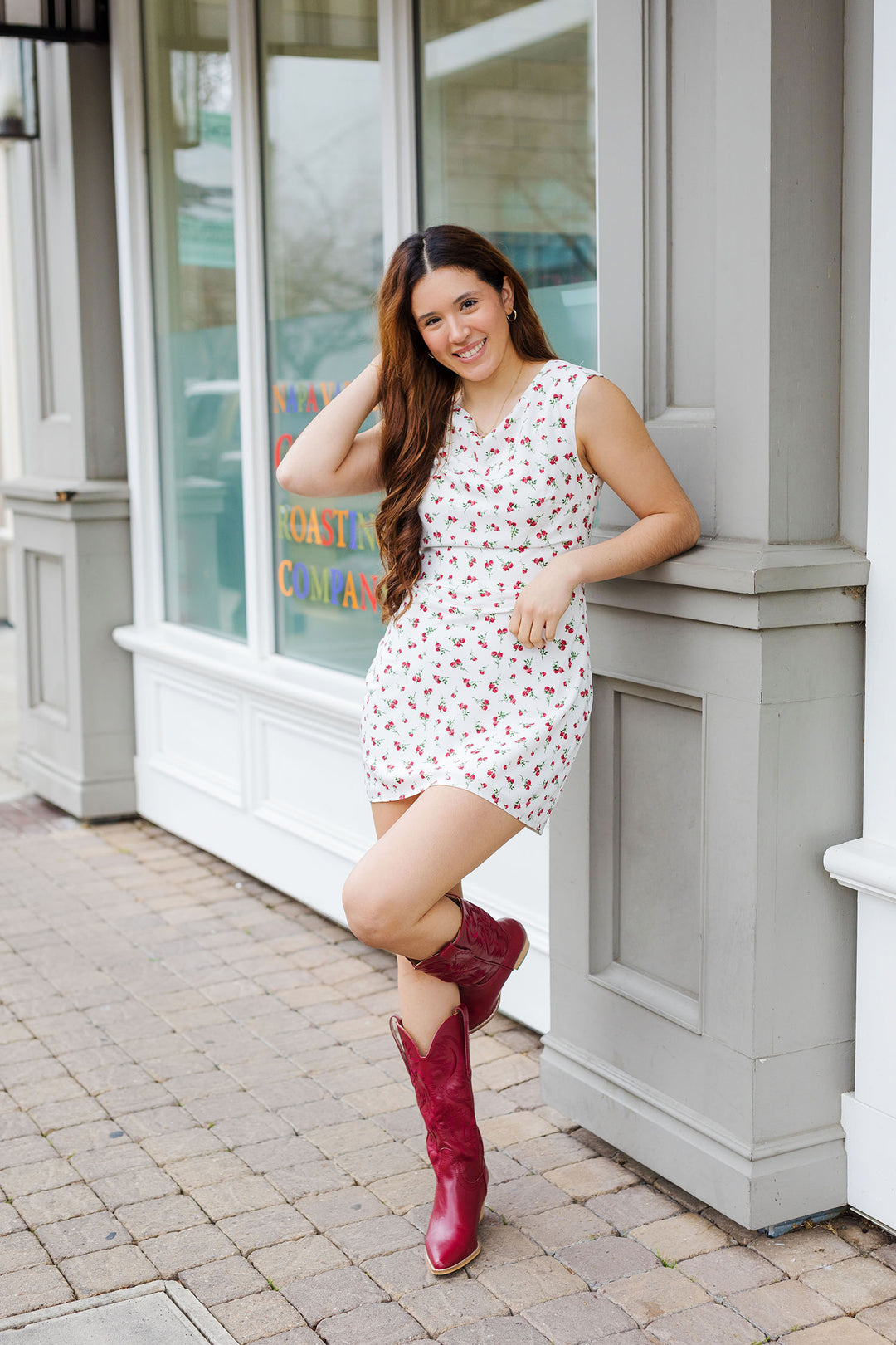 The Sweetest Thing Floral Print Mini Dress