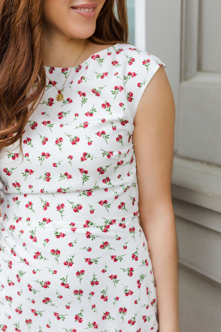 The Sweetest Thing Floral Print Mini Dress