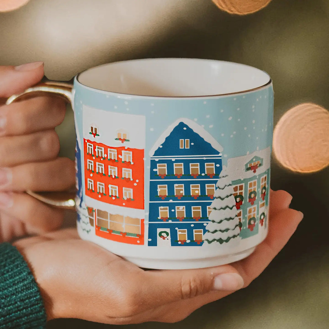 The Christmas Village Coffee Mug