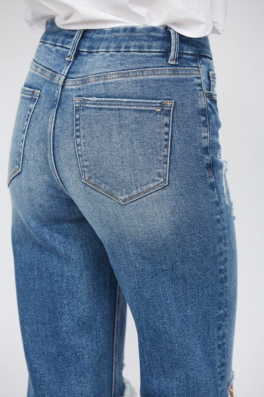 The Jayda Super High Wide Leg Jeans