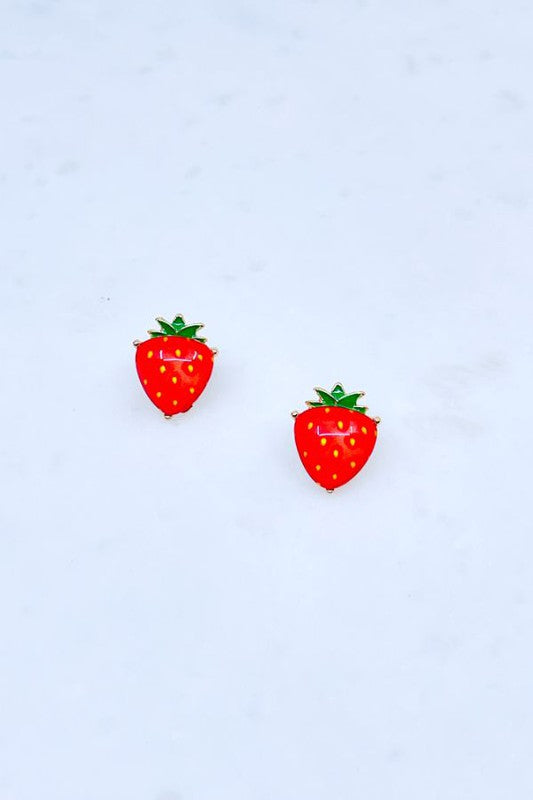 Fruit Post Earrings